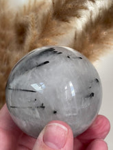 Load and play video in Gallery viewer, Tourmaline in Quartz Sphere
