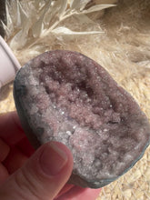 Load and play video in Gallery viewer, Rainbow Amethyst Druzy Raw Cluster
