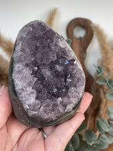 Load and play video in Gallery viewer, Amethyst Druzy Raw Cluster
