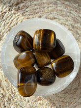 Load image into Gallery viewer, Tigers Eye Tumble Stone
