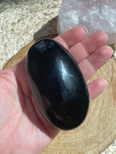 Load image into Gallery viewer, Rainbow Obsidian Palm Stone
