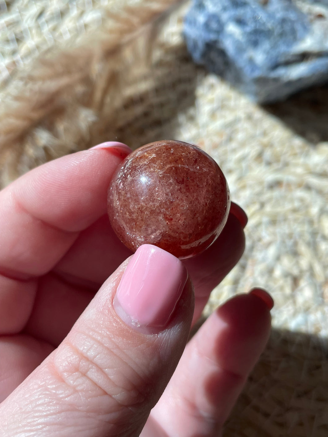 Strawberry Quartz Sphere