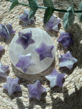 Load image into Gallery viewer, Dream Chevron Amethyst Star Carving
