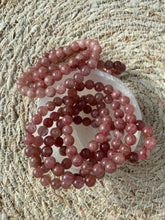 Load image into Gallery viewer, Strawberry Quartz Bracelet
