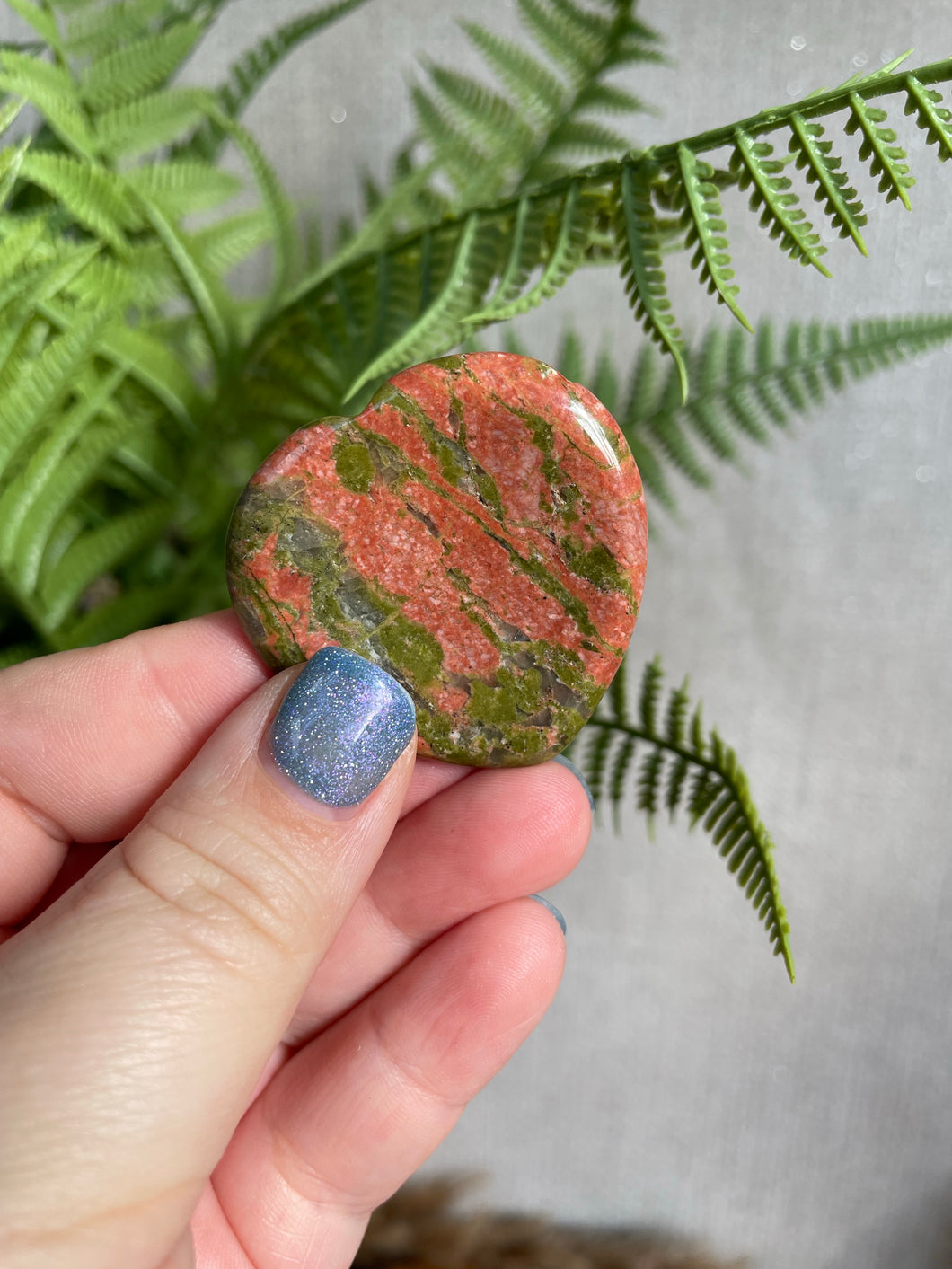 Unakite Worry Stone