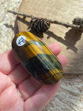 Load image into Gallery viewer, Tigers Eye Palm Stone
