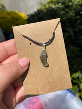 Load image into Gallery viewer, Labradorite Moon Wire Wrapped Necklace
