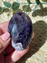 Load image into Gallery viewer, Amethyst Palm Stone
