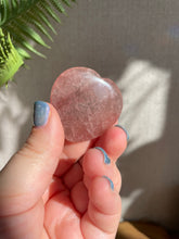 Load image into Gallery viewer, Strawberry Quartz Worry Stone
