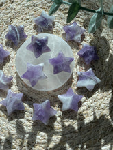 Load image into Gallery viewer, Dream Chevron Amethyst Star Carving
