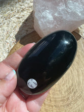 Load image into Gallery viewer, Rainbow Obsidian Palm Stone
