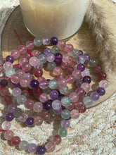 Load image into Gallery viewer, Strawberry Quartz and Amethyst Bracelet
