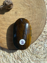 Load image into Gallery viewer, Tigers Eye Palm Stone
