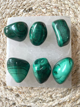 Load image into Gallery viewer, Malachite Tumble Stone
