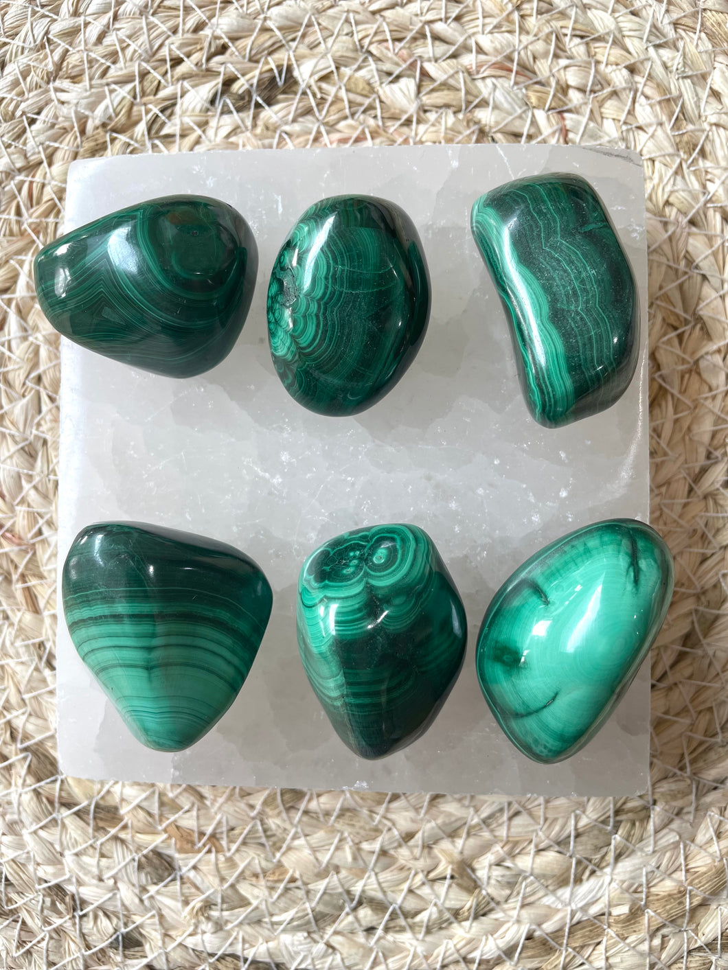 Malachite Tumble Stone