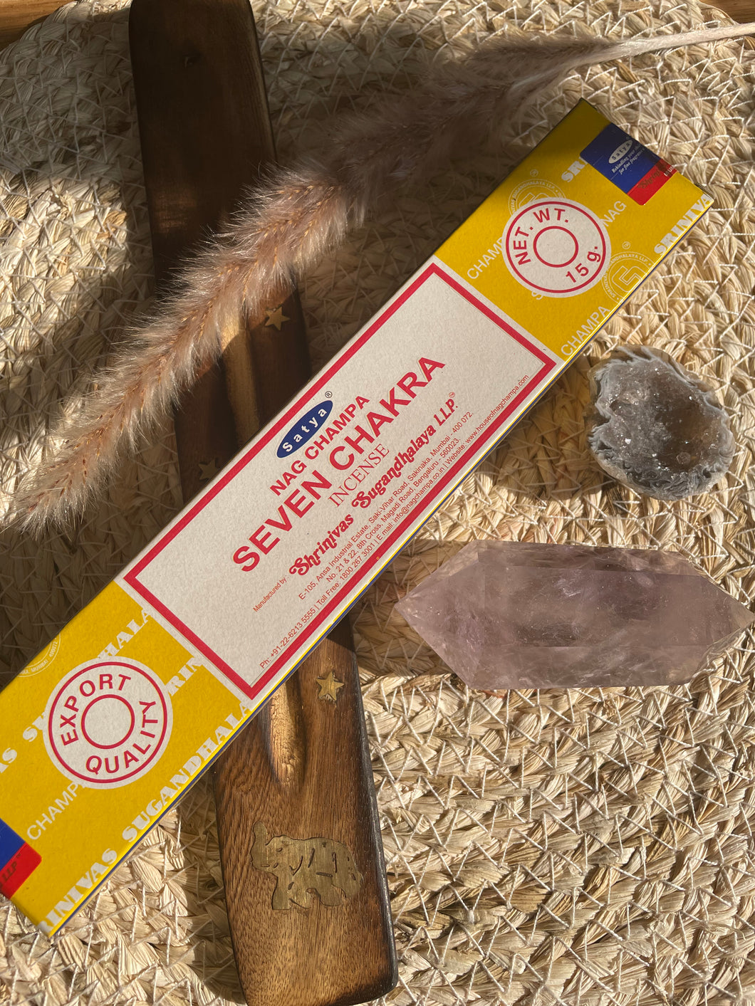 Satya Seven Chakra Incense Sticks