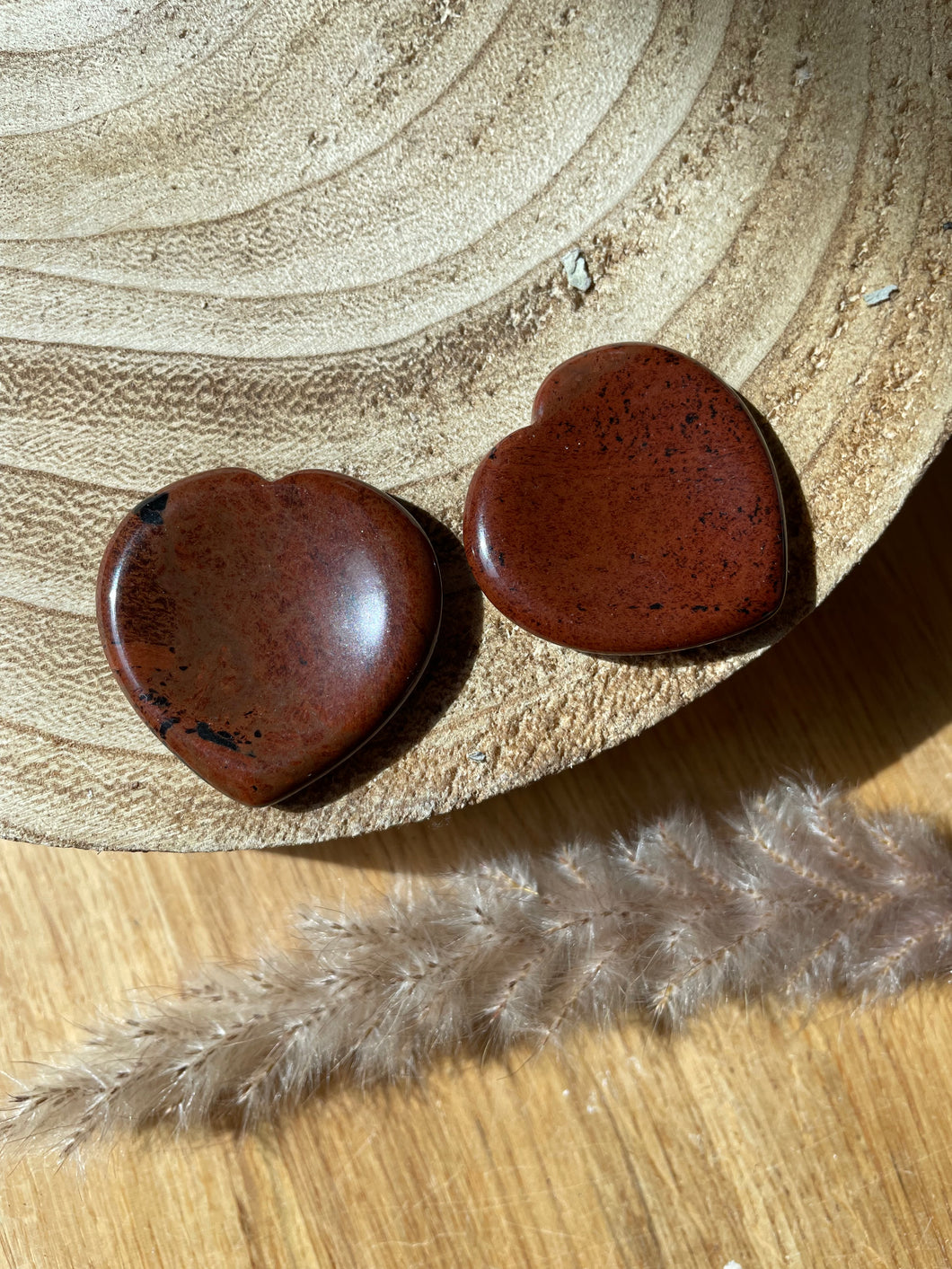 Mahogany Obsidian Worry Stone