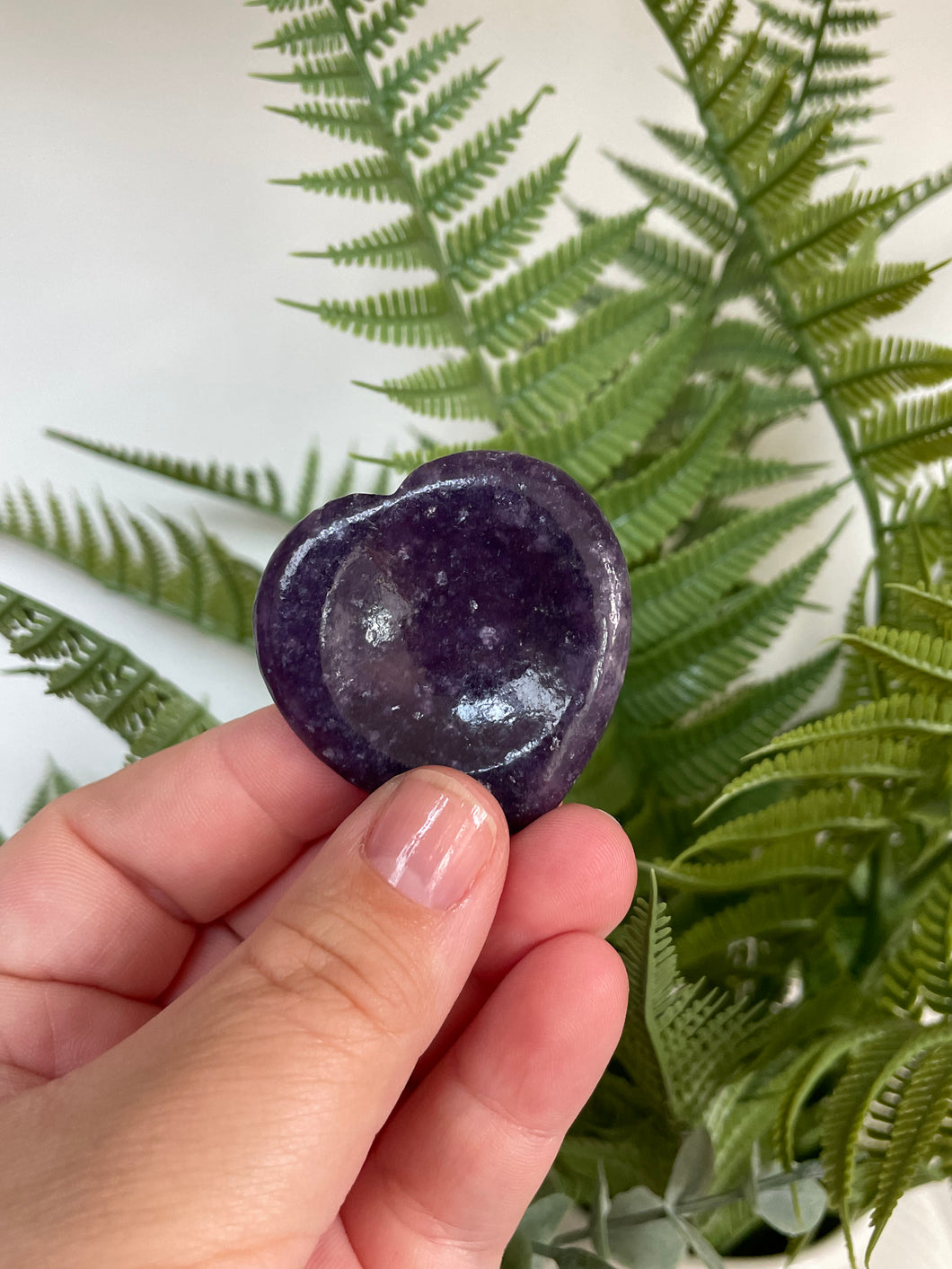 Lepidolite Worry Stone